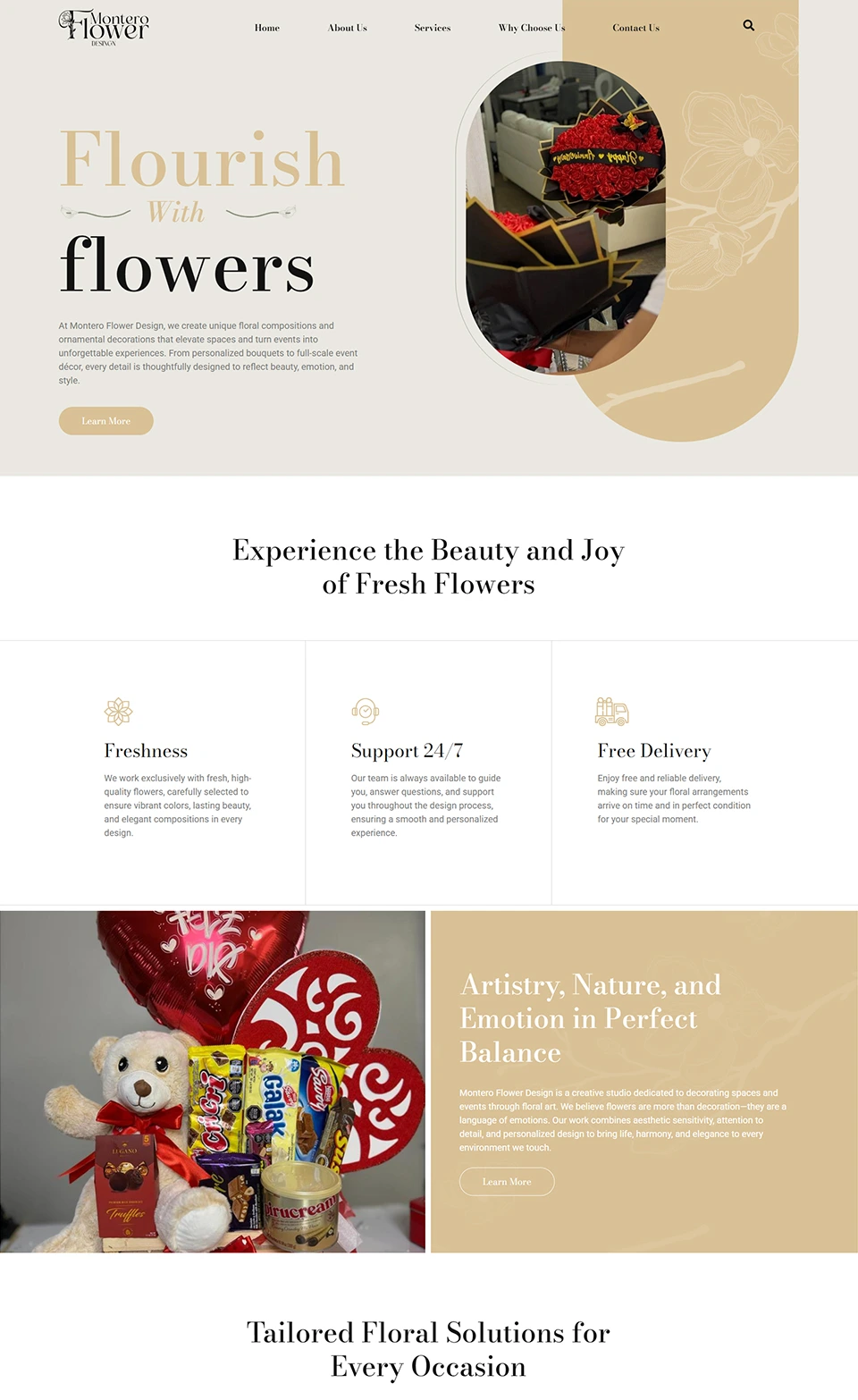 Montero Flower Design