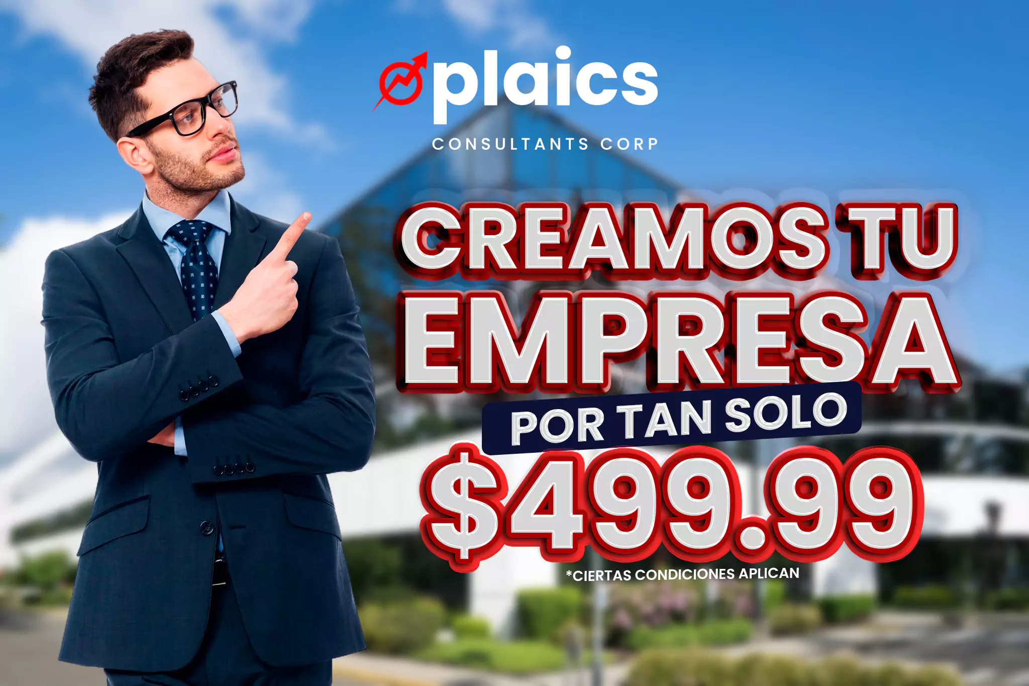 Crea tu empresa por 499$