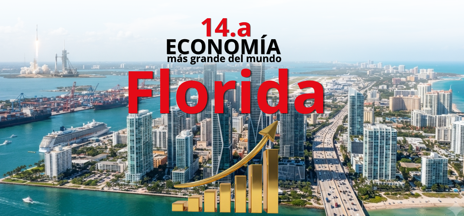 Florida: ahora la 14.a economia mas grande del mundo